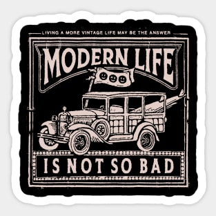 Surf Car - Vintage Life Sticker